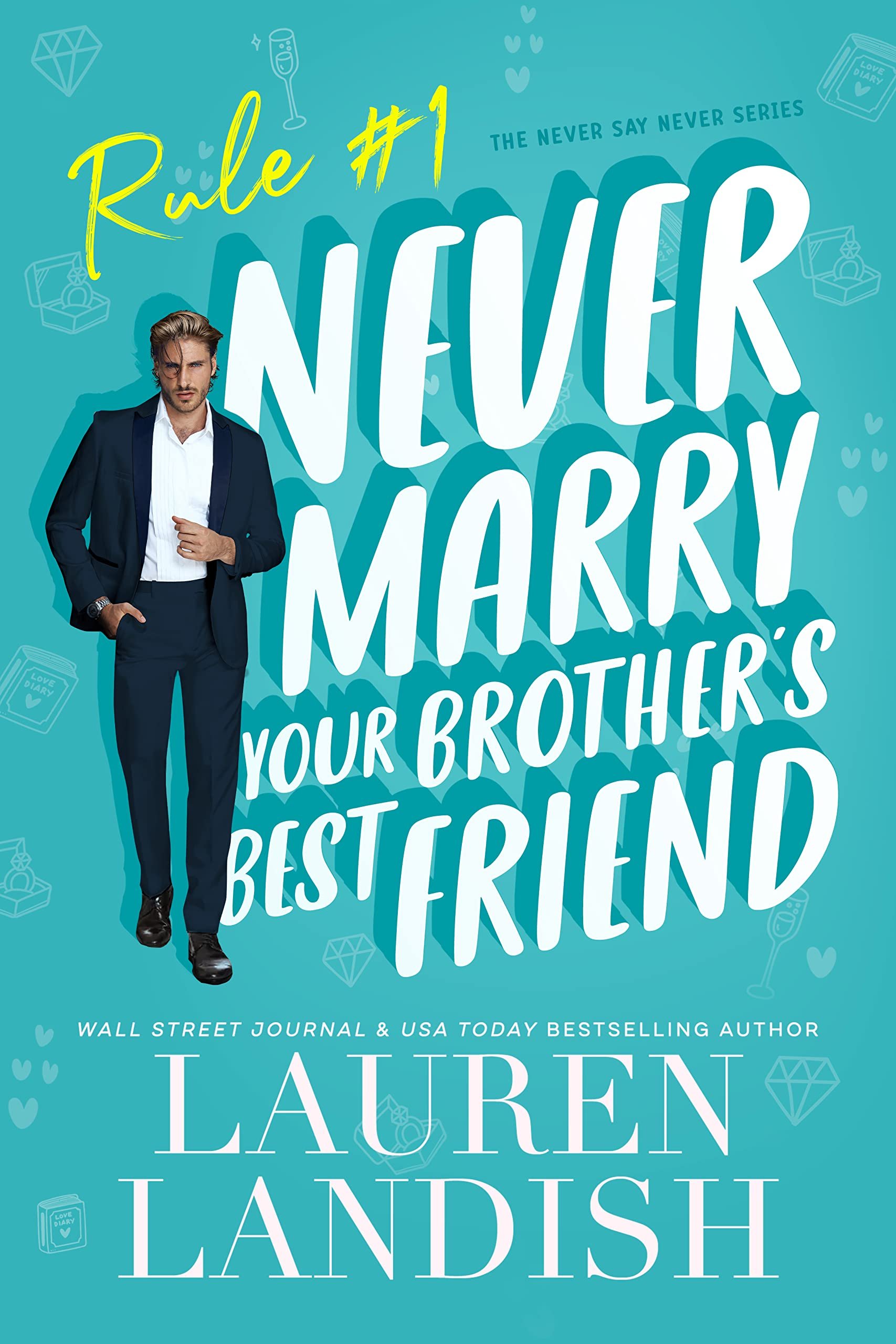 Never Marry Your Brother's Best Friend (Never Say Never Book 1) Cover